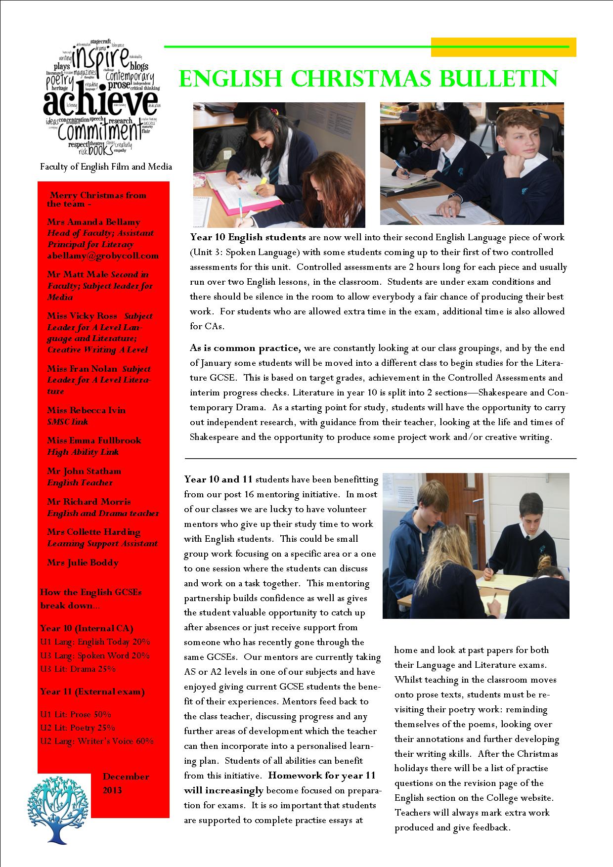 efm newsletter christmas 2013